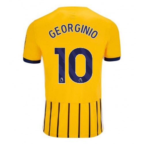 Lacne Muži Futbalové dres Brighton Georginio Rutter #10 2025-26 Krátky Rukáv - Tretina